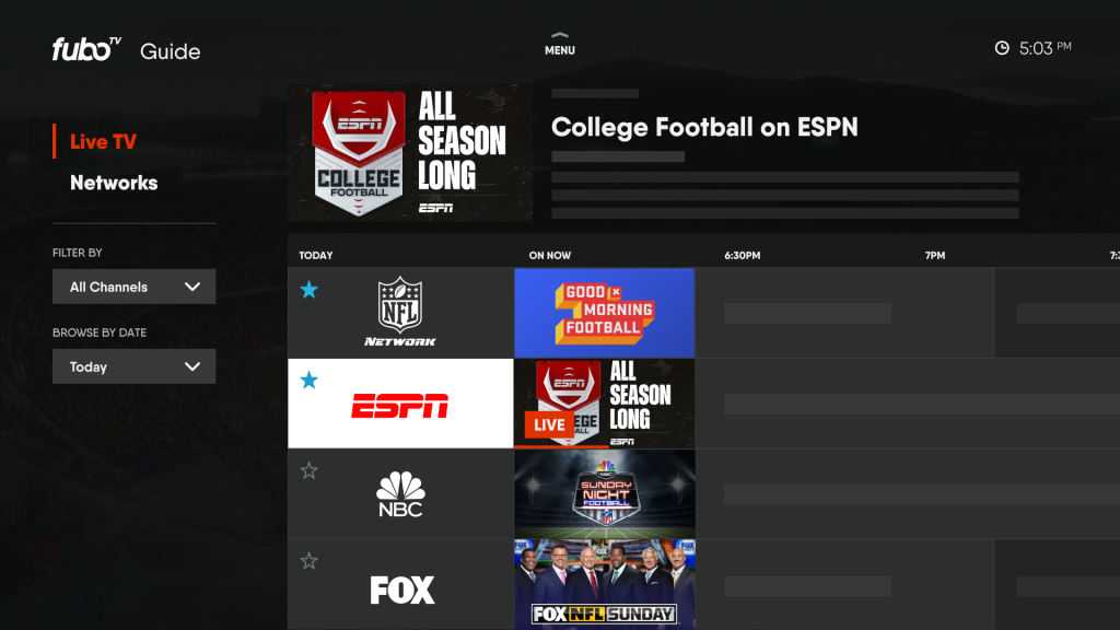 NFL on fubo? : r/fuboTV